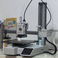 Imprimante 3D FDM Bambu Lab A1 Mini, haute vitesse, nivellement automatique, imprimante compacte pour la maison, l'éducation, les projets de bricolage