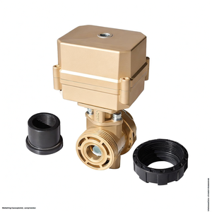 วาล์วบอลไฟฟ้าแบบมีมอเตอร์ COVNA ขนาด 1 นิ้ว UPVC DC24V แบบสองทาง ข้อต่อแบบยูเนียนคู่  พร้อมปลั๊กเสียบ  ใช้งานได้ 90 วัน - Product Image 4