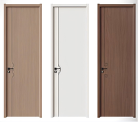 Portes en bois Haotian, insonorisées et résistantes à l'humidité, écologiques, personnalisables
