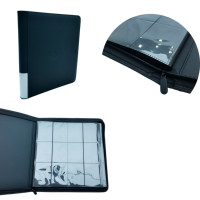 Carpeta de tarjetas de 12 bolsillos personalizable, colección de tarjetero coleccionable de cuero PU de alta calidad, álbum de cargador superior, álbumes de fotos, producto