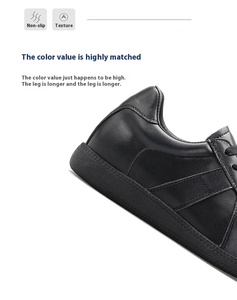 Scarpe da Allenamento Tedesche in Pelle Personalizzate con Rialzo Interno per Uomo, Scarpe Forrest Gump con Suola Morbida, Scarpe da Passeggio per Uomo - Product Image 5