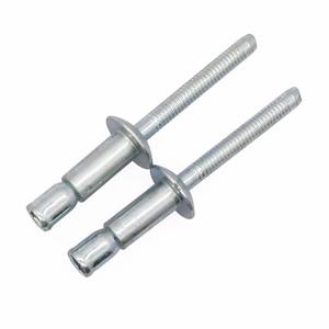 Remaches ciegos de cabeza abovedada de acero al carbono de 4.8mm y 6.4mm - Product Image 1