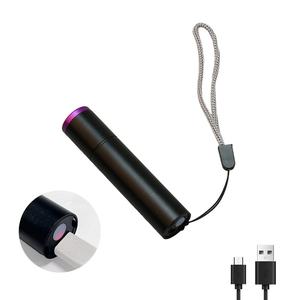 Mini lampe <span class=keywords><strong>de</strong></span> poche UV haute puissance 365nm USB Rechargeable torche UV lumière urine pour animaux <span class=keywords><strong>de</strong></span> compagnie chat argent <span class=keywords><strong>minerai</strong></span> Scorpion détection <span class=keywords><strong>de</strong></span> fuite lampe UV - Product Image 2