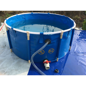 Aquarium plié de revêtement d'étang de PVC de poissons de <span class=keywords><strong>jardin</strong></span> de scénarios d'application multiples portatifs populaires - Product Image 6