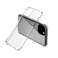 Vente en gros d'étuis de téléphone portable transparents en TPU souple antichoc de 1,5 mm, simples et élégants, pour Infinix Note 30 Vip et Note 12 Pro 5G