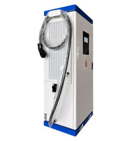 Estación de Carga para Vehículos Eléctricos de CC de 120kW, 240kW, 300kW, 400kW, de Montaje en Suelo, con Doble Conector, para Uso Comercial, OEM de Fábrica, Actualización Remota OCPP