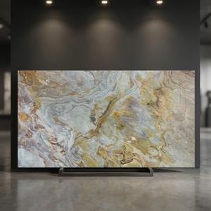 Revêtement mural extérieur en pierre mince stratifiée haute pression, aspect ardoise, disponible en formats 61x122cm et 122x244cm, blocs - Product Image 5