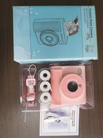 M8 Kinderprintcamera - Direct printen met dubbele camera's en 2,4-inch high-definition video voor cartoon speelgoed