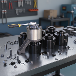 Clé dynamométrique manuelle d'usine 5500 Nm pour le serrage et le desserrage des écrous 55-80 mm avec poignée FDB-55/FDB-55 FLAT - Product Image 2