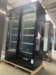 Réfrigérateur à boissons pour supermarché, 2 portes, vertical, commercial, pour boissons froides, avec certification CE et ETL - Product Image 6