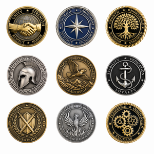 Pièce de monnaie personnalisée de défi et de récompense <span class=keywords><strong>en</strong></span> émail, avec message de motivation 'Dream Believe Achieve', pour événements clés, vente <span class=keywords><strong>en</strong></span> gros par le fabricant - Product Image 3