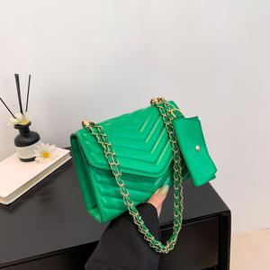 Bolso de Mano Cruzado de Moda para Mujer 2025, Material PU, Patrón Geométrico, Bolso de Hombro de Verano para Mujer, Cadena de Venta Caliente - Product Image 1