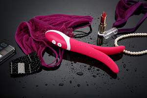 Vibrador de Conejo con 9 Velocidades, Resistente al Agua y Recargable, Estimulador de Clítoris y Punto G, Color Rosa - Product Image 3