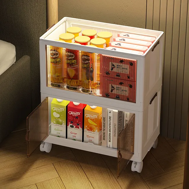 Multi-layer storage box bins perfect for home and office Multi function foldable storage cabinet