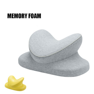 Morbido Logo personalizzato in bambù a carboncino Memory Foam concava traspirante scrivania ufficio aula che sonnecchiava guancia cuscino di sostegno - Product Image 2