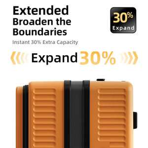 <span class=keywords><strong>2026</strong></span> 중국산 프론트 오픈 확장형 러기지 3종 세트 견고한 <span class=keywords><strong>PC</strong></span> 기내용 경량 다기능 트롤리 스피너 여행가방 28인치 - Product Image 4