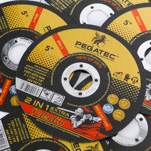 פגטטק מפעל מכירות ישיר 125 מ "מ 5 אינץ 'rasives זווית גריסה אלומיניום תחמוצת דיסקו דה קורטה עבור מתכת נירוסטה - Product Image 4