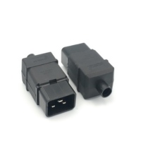 IEC320 C19/C20 Standard PDU/UPS prise 16A 250V AC connecteur de cordon de câble d'alimentation industriel avec prise SS-810 SS-809 amovible
