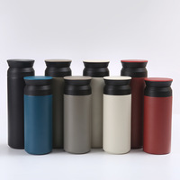 Botella Térmica Aislada al Vacío de Acero Inoxidable Silverjet, 350ml 500ml, Tapa de Rosca, Libre de BPA, para Oficina, Regalo, Uso en Exteriores