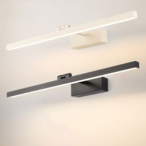 24 inç siyah LED Vanity işık ayarlanabilir Modern banyo Vanity aydınlatma armatürleri ayna 5500K - Product Image 2