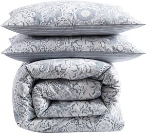Housse de couette King Size Ensemble de housse de couette en microfibre King Soft Housse de couette respirante pour adultes - Product Image 1