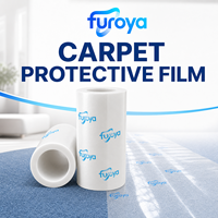 Fournisseur de films de protection pour sols Furoya, proposant des solutions de protection personnalisées en PE souple haute brillance pour les tapis