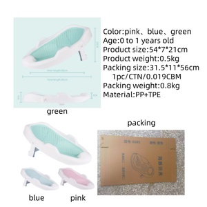Nouveau siège de bain antidérapant pour bébé avec plateau, idéal pour nouveau-nés et jeunes enfants, utilisable comme filet de baignoire, chaise de bain, coussin de bain ou siège de bain pour bébé assis. - Product Image 6