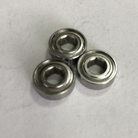 Rodamientos de Bolas de Ranura Profunda Miniatura de Acero Inoxidable Personalizados con Orificio Hexagonal de 5 mm, SMR126ZZ Hex 6*12*4 mm para Robot