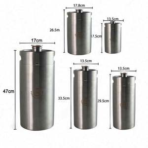 رائج البيع 5 لتر صغير الفولاذ المقاوم للصدأ اللون Sliver ، البراميل الجديدة - Product Image 2