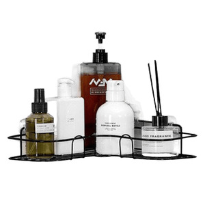 Étagère d'angle murale pour salle de bain, support de rangement en métal durable à 2 niveaux, organiseur de douche pour salle de bain - Product Image 5