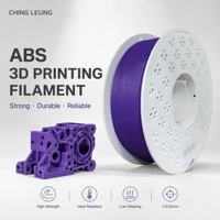Filamen ABS Grosir 1.75mm 1KG Printer 3D Presisi Tinggi Tahan Benturan Tahan Lama Halus Pabrik Bersertifikasi ISO9001 Logo Kustom OEM RoHS