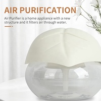 Diffuseur d'huiles essentielles parfumées pour voiture, mini purificateur d'air HEPA portable pour la maison