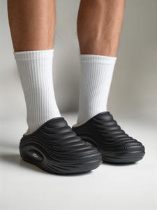 Pantuflas EVA para Hombre, Cerradas, Antideslizantes, para Interiores y Exteriores, Forro de Piel, Suela Gruesa, Antideslizantes, Ligeras, Modernas - Product Image 5