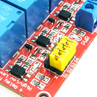 Module de relais à 8 canaux Jubaolai Electronics, carte de relais isolée par optocoupleur 5V 12V 24V, déclenchement par niveau haut et bas, carte PCB rouge