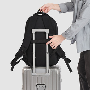 XINMENGXIANG Men's <b>Backpack</b> <b>Large</b> Capacity 36-55L Laptop Bag For School Travel Commute Solid Color Daily Use - Product Image 4