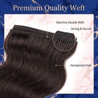Inice cheveux vente en gros brut cambodgien vierge vague de corps cheveux humains armure 12A Grade Machine Double trame cuticule aligné couleur personnalisée