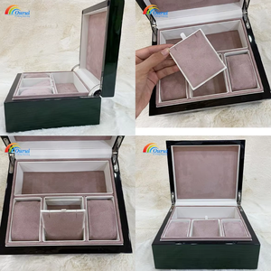 Caja de Regalo Ovalada de Lujo para Perfumes, con Tapa Magnética, Estuche Rígido con Compartimentos para Frascos de Fragancia - Product Image 4
