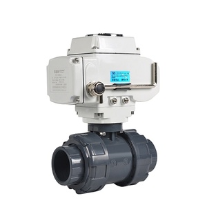 Válvula de Bola Motorizada COVNA, Eléctrica, UPVC, 2 Pulgadas, Dos Vías, Roscada, Válvula de Bola Motorizada de PVC, Doble Unión - Product Image 3