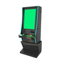 Armoire de jeu de compétence à écran tactile vertical 32 43 pouces avec barre lumineuse LED