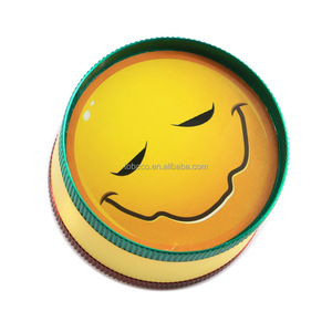 Grinder per Erbe e Spezie con Coperchio Magnetico Forte, 52mm, 3 Strati in Lega di Zinco, Best Seller, Vendita Diretta dalla Fabbrica - Product Image 2