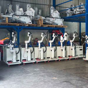 หุ่นยนต์เชื่อมแบบมีข้อต่อ 6 แกน CNC ความเร็วสูง สำหรับงานเชื่อมแบบ Mig พร้อมระบบติดตามตำแหน่ง สำหรับหุ่นยนต์เชื่อม ขายส่งอุปกรณ์ความแม่นยำสูง - Product Image 1