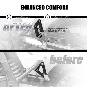 ที่พักเท้าผู้โดยสาร Nicecnc ที่ค้ำสำหรับเคลื่อนย้าย DR650S DR650SE DR650S Suzuki 1996-2024/<span class=keywords><strong>SE</strong></span> DR 650 S DR 650 <span class=keywords><strong>SE</strong></span> <span class=keywords><strong>DR650</strong></span> S <span class=keywords><strong>DR650</strong></span> <span class=keywords><strong>SE</strong></span> - Product Image 5