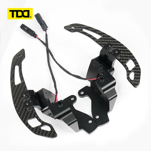 TDD Magnetic Carbon Fiber Paddle Shifters For Ford F150 F-150 Raptor 2015-2025 Steering <b>Wheel</b> Shift Paddle Extension - Product Image 6