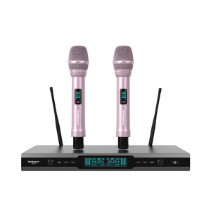 Sistema de micrófono inalámbrico UHF portátil PK100 de alta gama para entretenimiento KTV, profesional para cantar en fiestas de karaoke. - Product Image 6