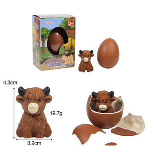 Huevos Mágicos de Mascotas que Crecen en Agua, Huevos de Vaca, Material PVA+PP/<span class=keywords><strong>EVA</strong></span>, Certificado EN71, Juguete Educativo Interactivo y Divertido - Product Image 5
