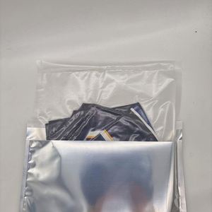 Custom logo Glossy <b>Silver</b> Mailer for Clothing Mailing <b>Bag</b> for Hoodies Shipping Mailer Metallic Self-Adhesive <b>Bags</b> - Product Image 5