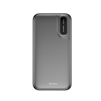 Batterie externe LCD 10000 mAh, chargeur portable rapide double 12 W avec entrée Type-C, petite station de charge pour plusieurs appareils