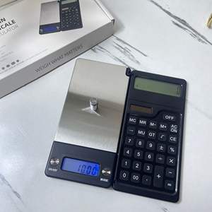 Schmuck waage 2 in 1 Elektronische Tasche 1000g x 0,1g Schmuck Digital waage Balance Rechner mit Ziffern LCD-Display - Product Image 3