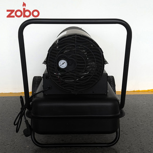 50kw 51kw Súng nóng ngoài trời di động công nghiệp nhà Kính Điện gia cầm nóng DIESEL dầu hỏa buộc Máy thổi khí nóng - Product Image 3