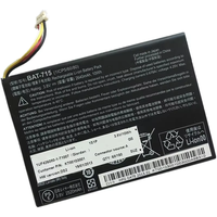 Batterie rechargeable Li-Ion BAT-715 pour tablette et ordinateur portable Acer Iconia Tab B1/B1-A71/B1-710 Series - En stock